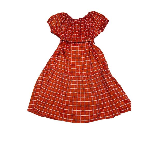 Ace & Jig Plaid Print Long Dress Size: 3xl - Picture 2 of 6